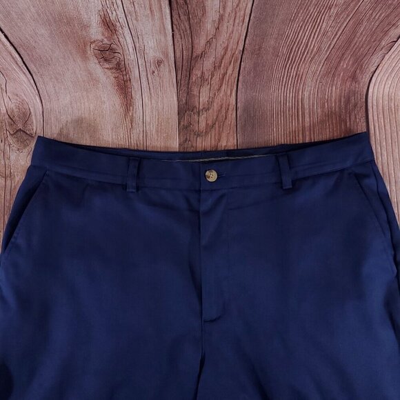 *READ* Vineyard Vines Mens Size 38X27.75 Navy Blue Performance Links Golf Pants - Picture 5 of 15